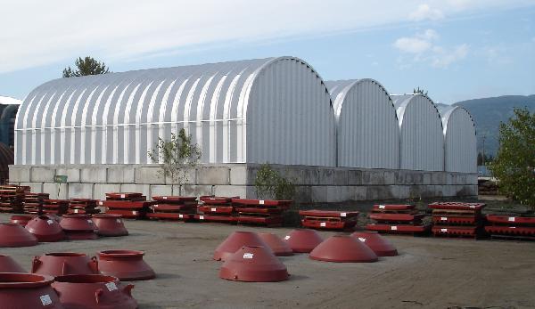 Pioneer Steel Buildings can be built on a wide range of foundations.